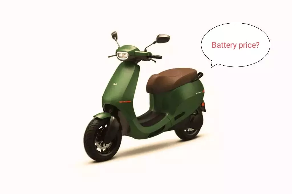 Ola scooter battery price